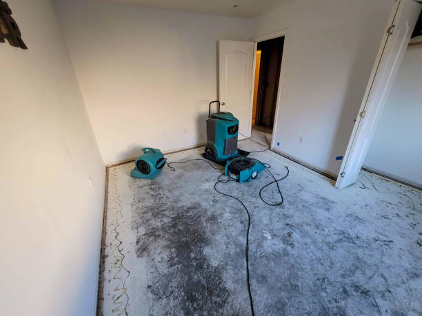 Water damage restoration process in KS